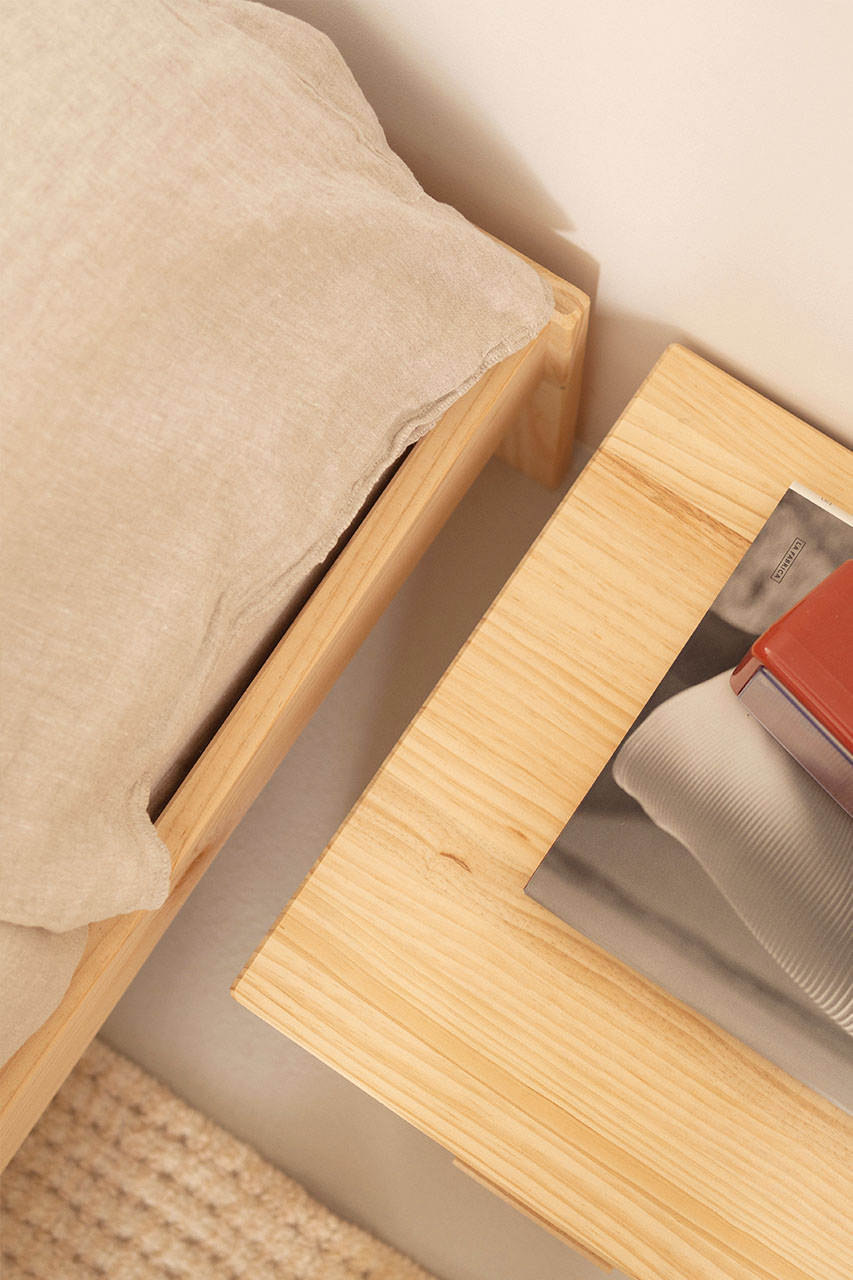 Imagen de ambiente 3 para:cama individual de madera sostenible